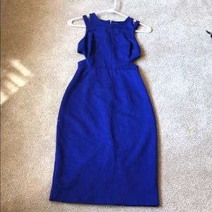 New Royal blue elegant dress